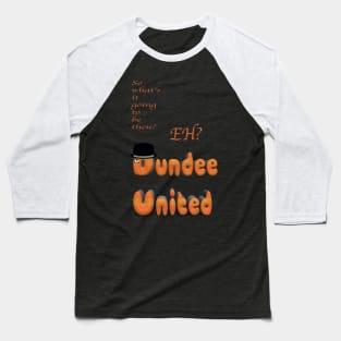 Dundee United 8 Clockwork Orange Baseball T-Shirt